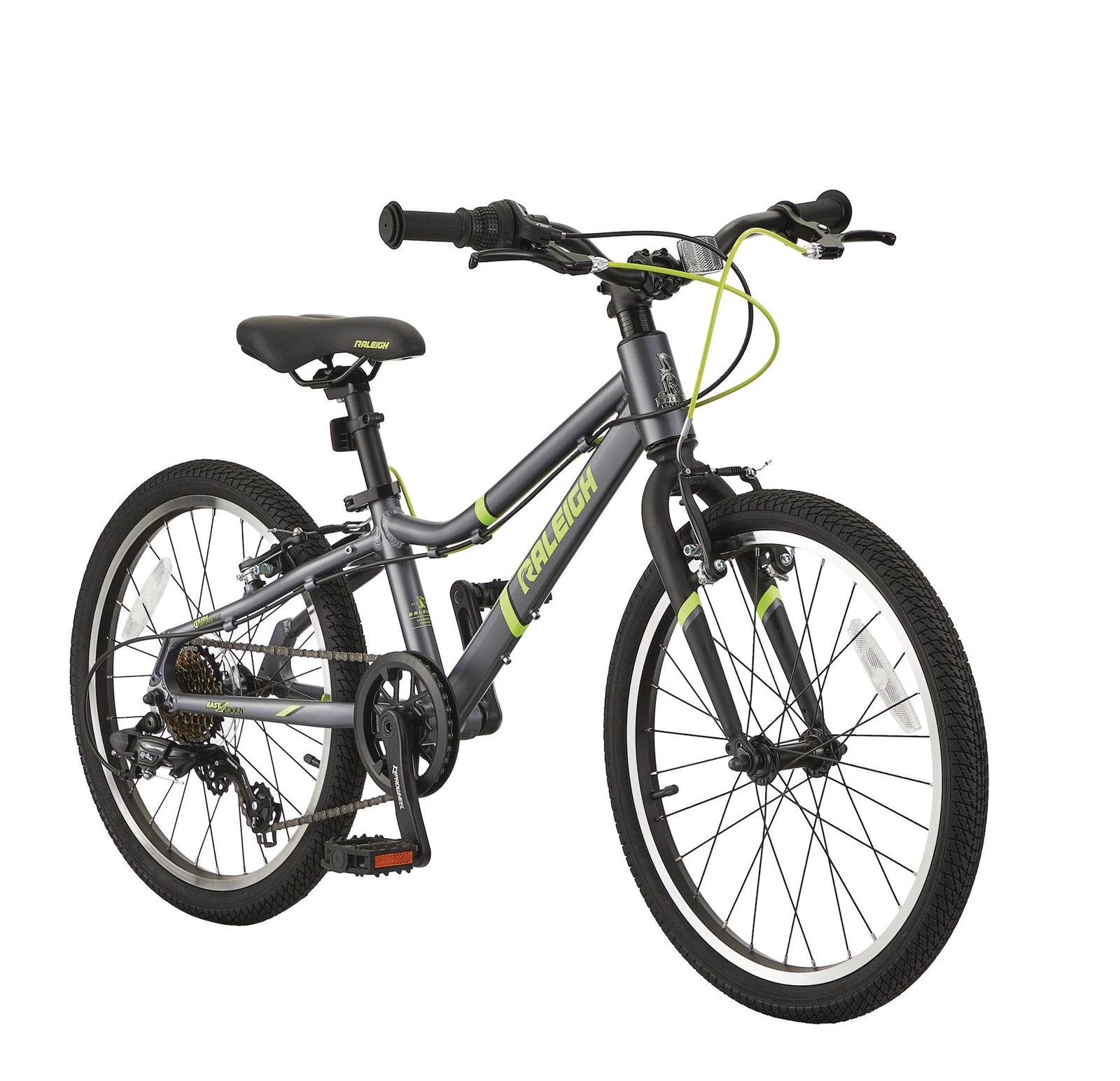 Meteor Youth Bike with Reflectors, 7-Speed, 20-in Wheel, Grey A0F1 - product image 1