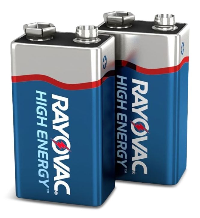 HIGH ENERGY 9V/9 Volt Alkaline Batteries, Long Lasting, All Purpose, 4-pk V7L6 - product image 4