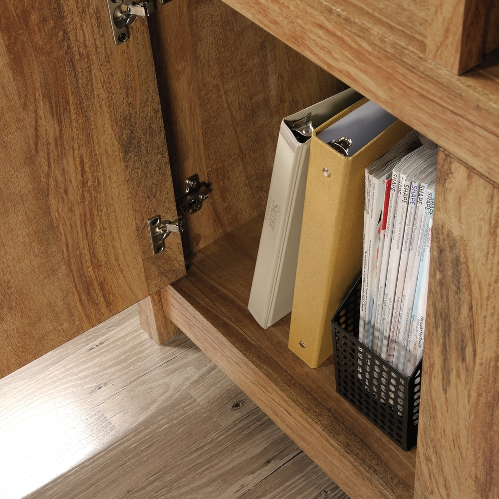 Cannery Bridge 3-Door Bookcase/Bookshelf Storage Cabinet, Sindoori Mango Finish E7A5 - product image 3