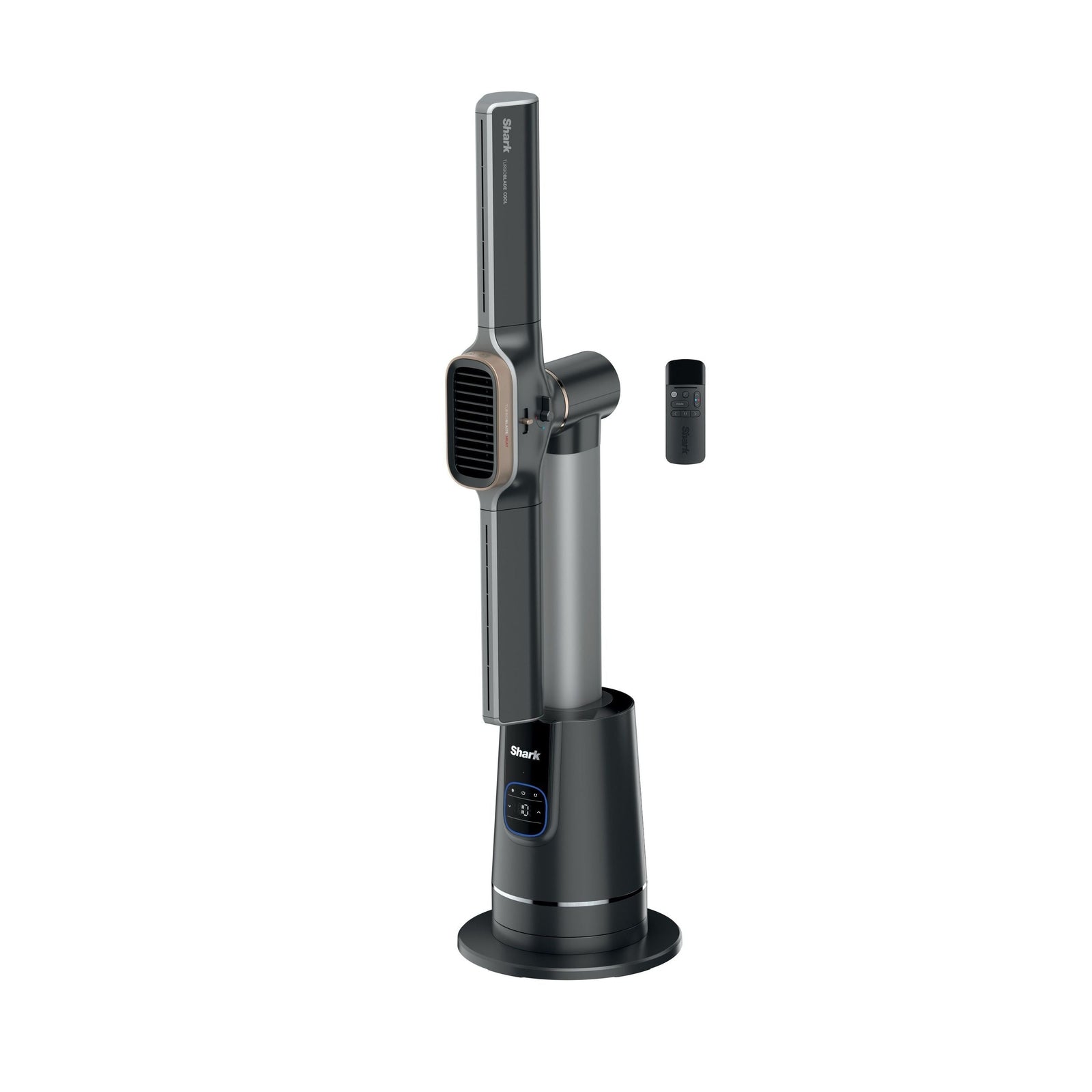 TurboBlade Cool + Heat Oscillating Tower, 2-in-1 Bladeless Fan & Heater, with Remote Control, Black S3V0 - product image 3