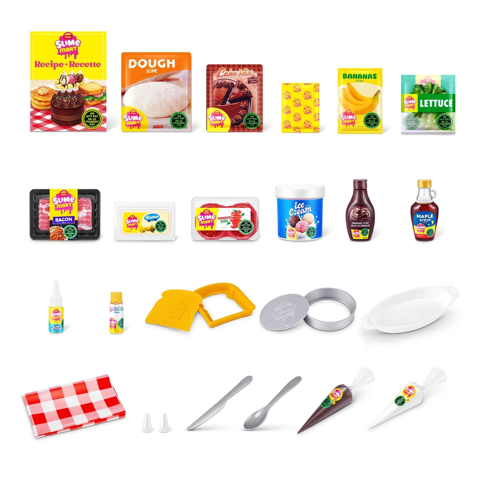 Mart Shopping Cart Series 1, Playset, Yellow V2B3 - product image 5