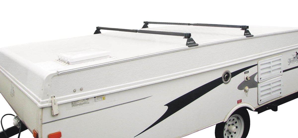 SR1020 Camp Trailer Roof Rack System, Black, 2-pc J5P7 - product image 2