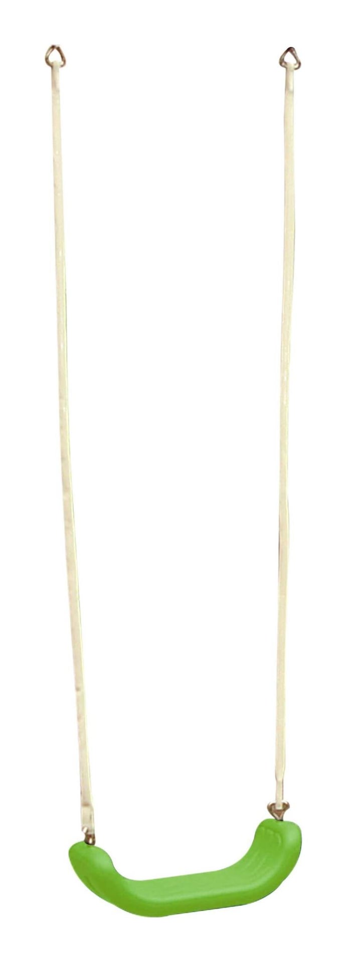 Outdoor Replacement Swing Seat with Two Rings and a Rope, Ages 4+, Green P3Q6 - product image 1