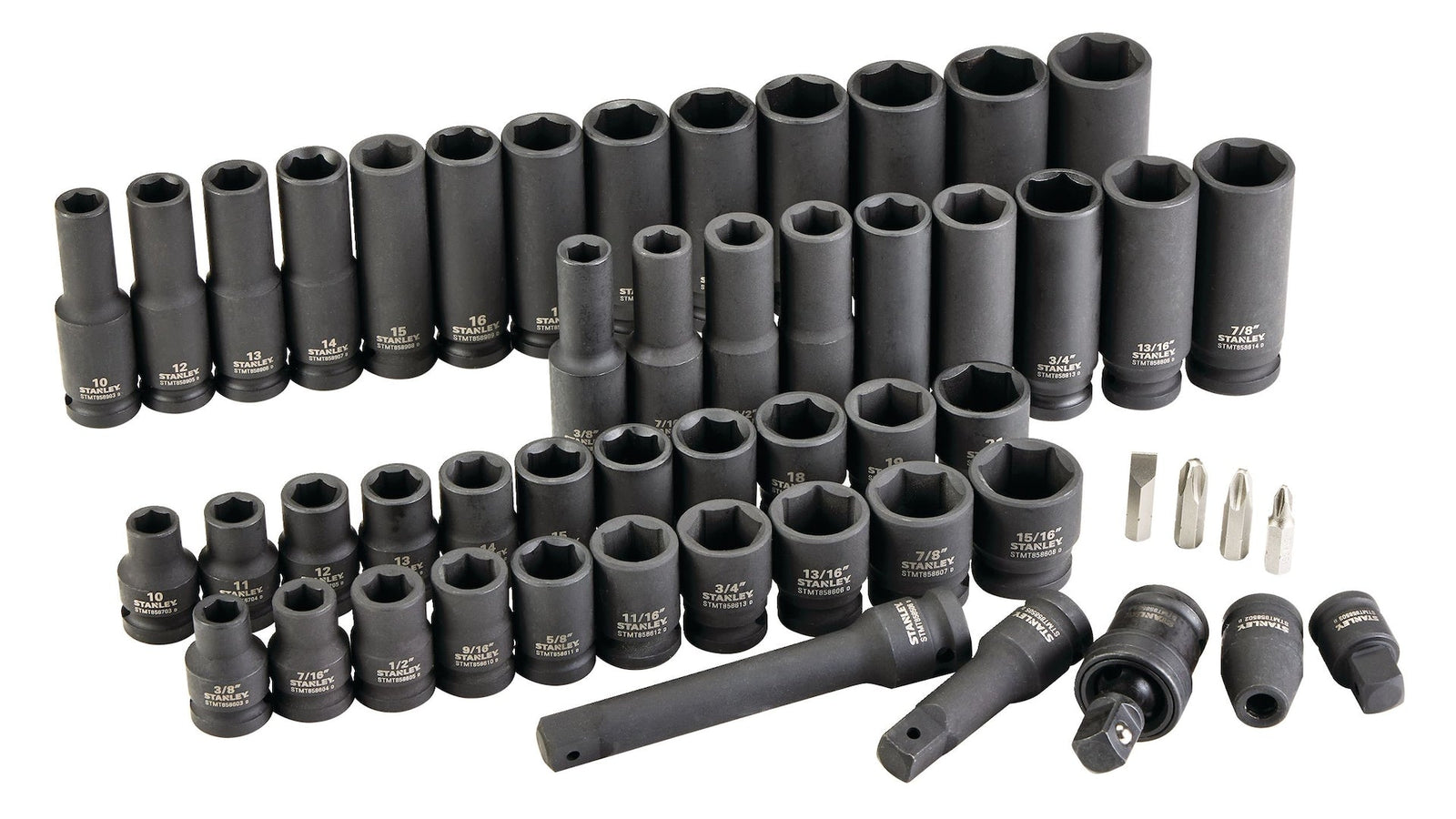 Pro 1/2-in Impact Socket Set, 52-pc Z9Z3 - product image 1
