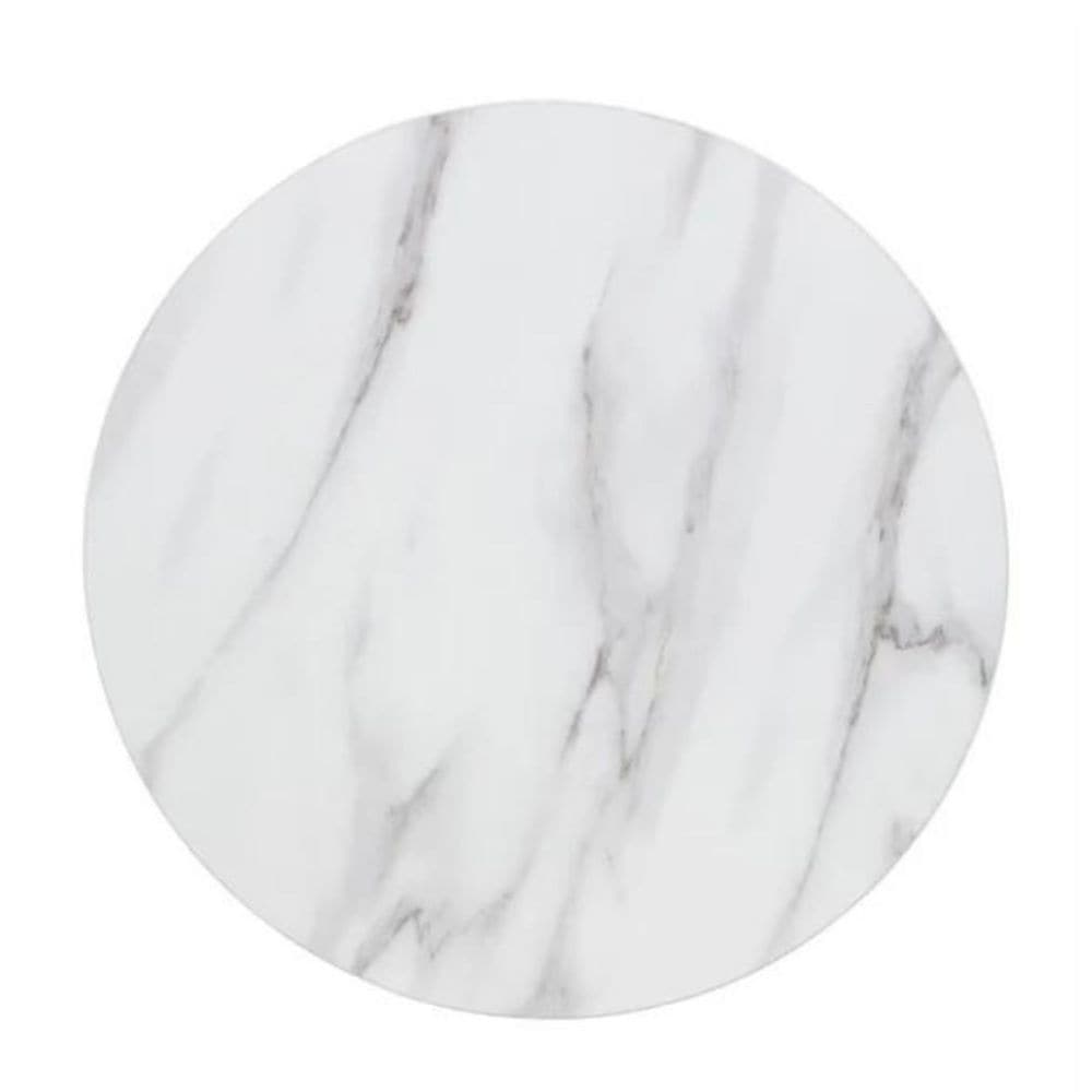 Me Home Leo Faux Marble Dining Table Tulip Base M8X3 - product image 4