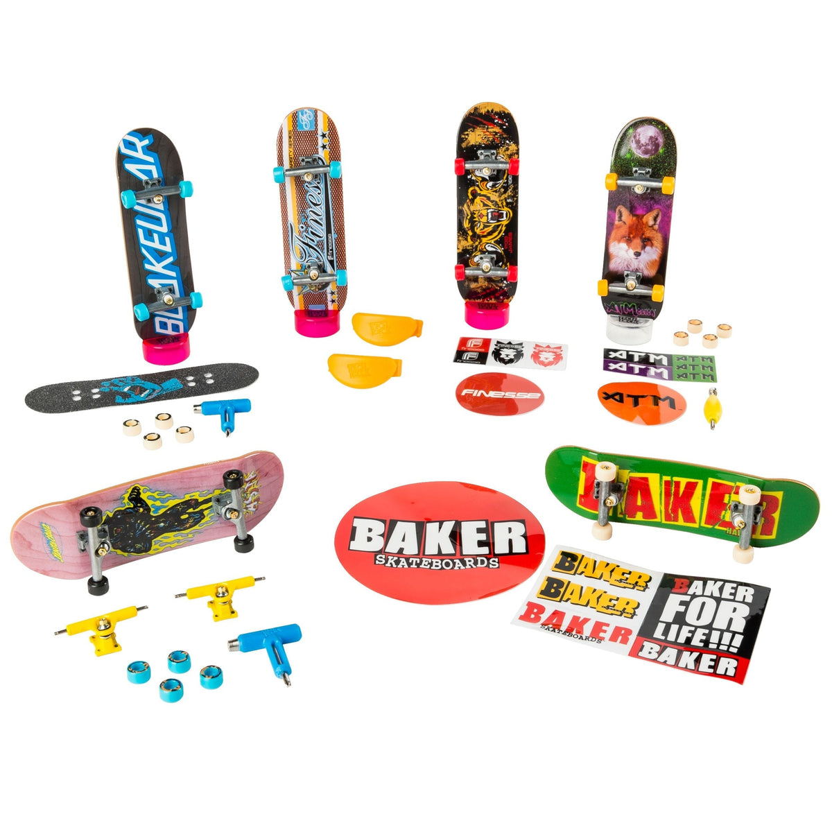 Deck 96-mm Fingerboard Mini Skateboard with Authentic Designs, Ages 6+ Y5G9 - product image 3