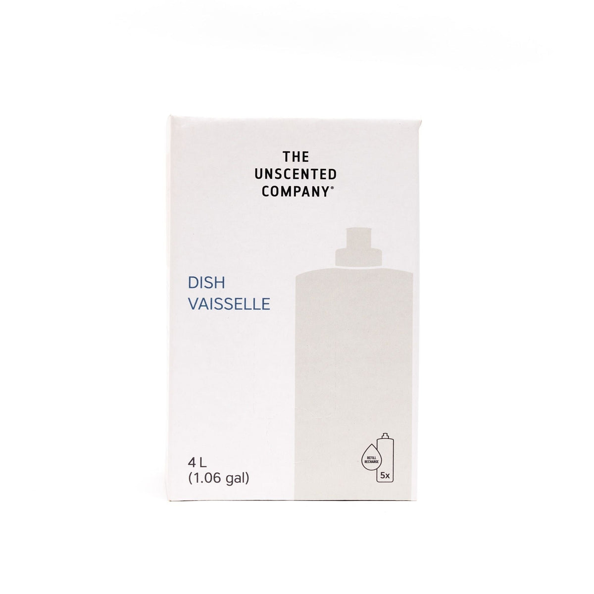 The Unscented Company Liquid Dish Soap, Unscented, 4-L B7F9 - product image 1