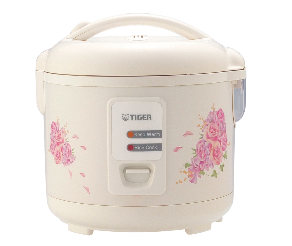 Non-Stick Rice Cooker & Steamer, White, 5.5 Cups H6Y6 - product image 1