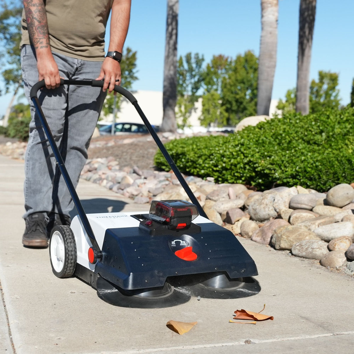 Electric Battery-Powered Push Sweeper, 22-in P4S5 - product image 8