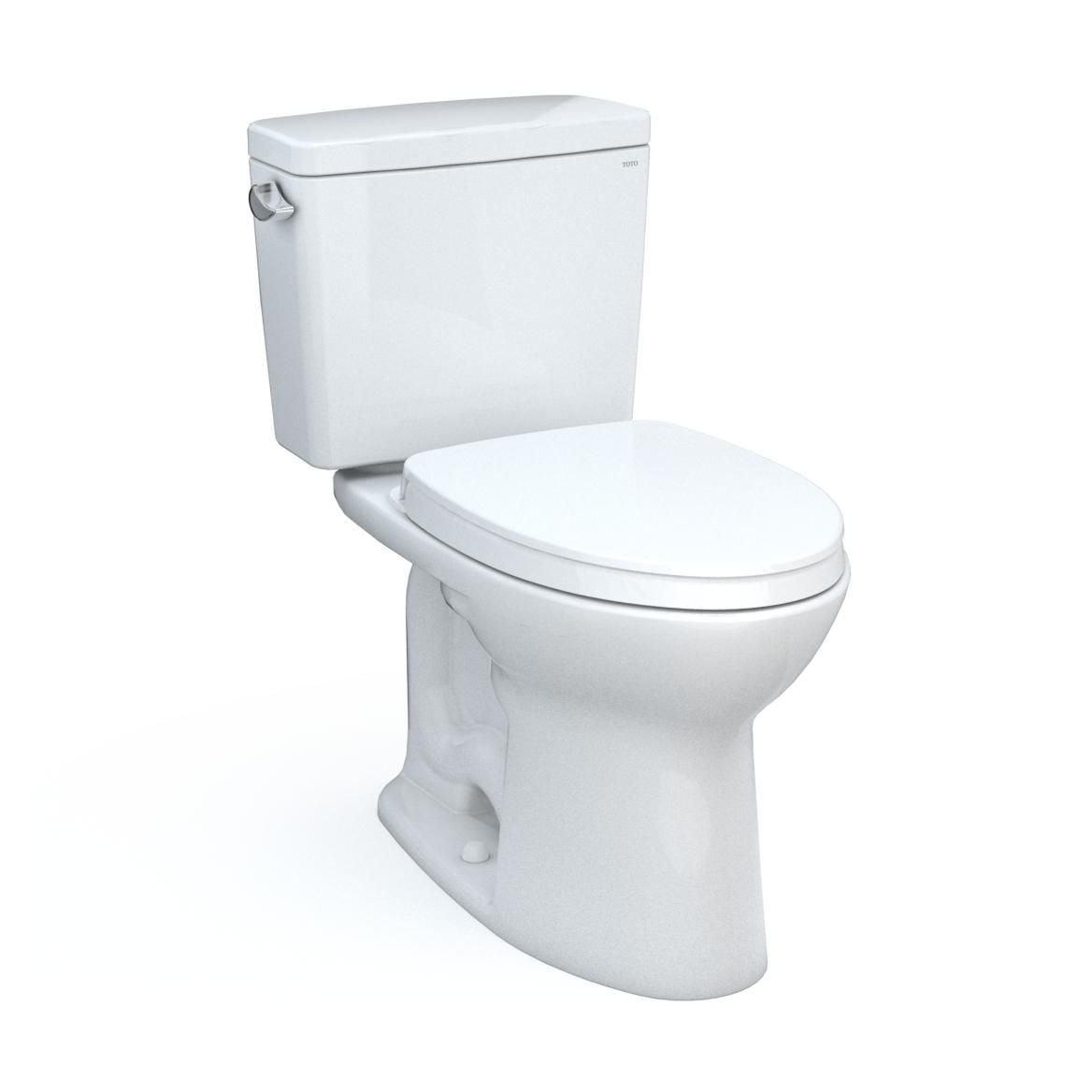 Drake Two-Piece Elongated 1.6 GPF Tornado Flush Toilet with CEFIONTECT & SoftClose Seat P7G3 - product image 1
