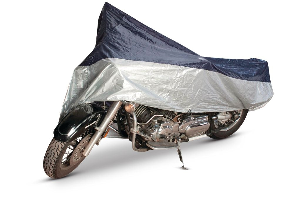 200 Series Fabric Motorcycle Cover for Water & UV Resistance, Large I9Q6 - product image 1