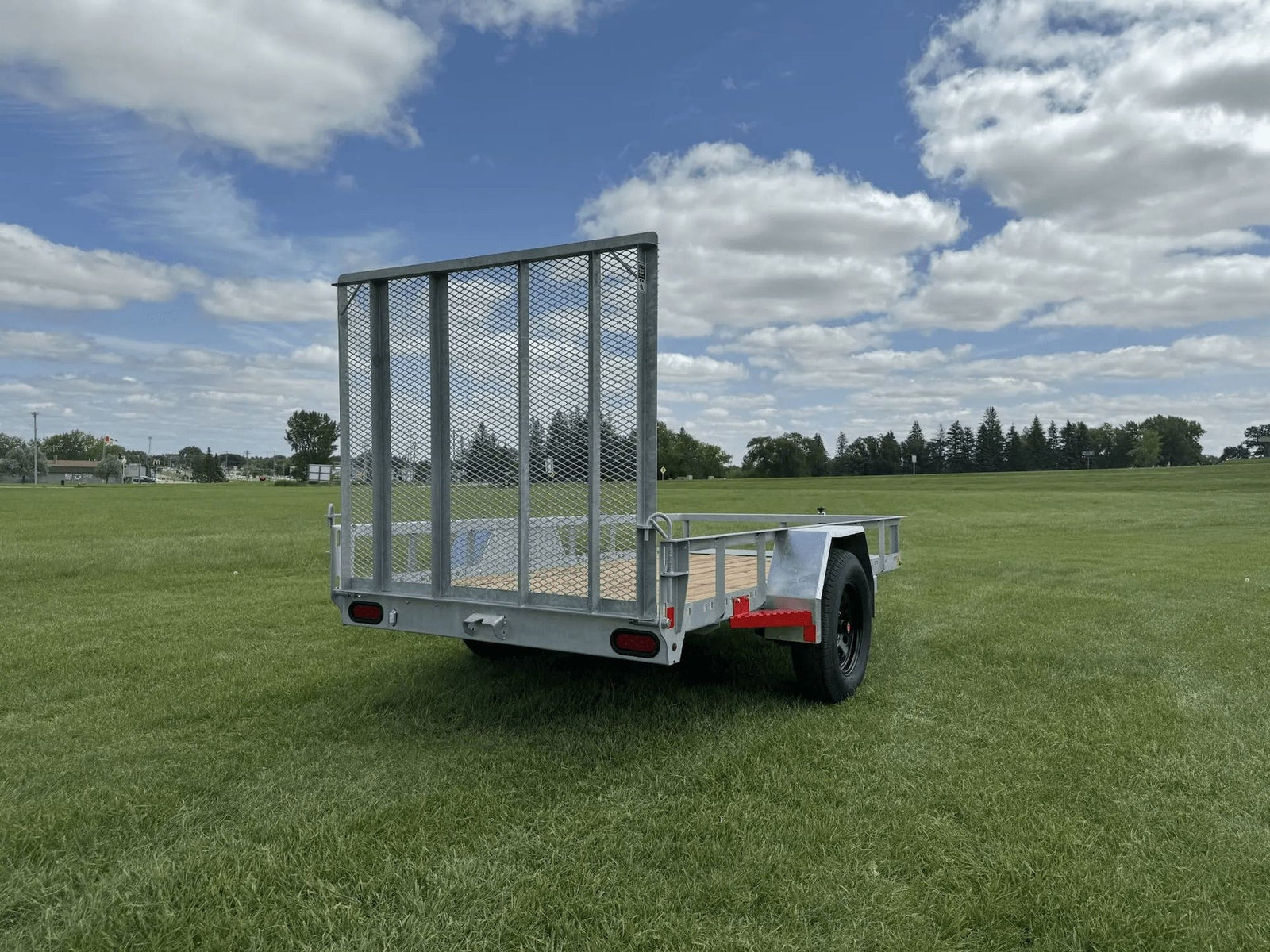 60-in x 10-ft Galvanized Utility Trailer B2M1 - product image 6