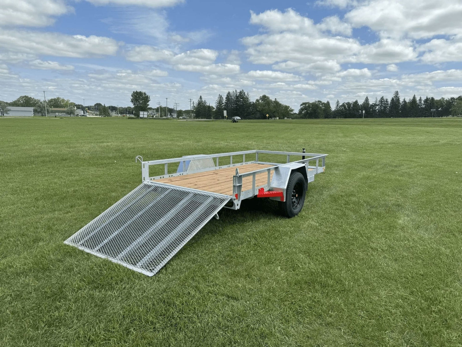 60-in x 10-ft Galvanized Utility Trailer B2M1 - product image 7