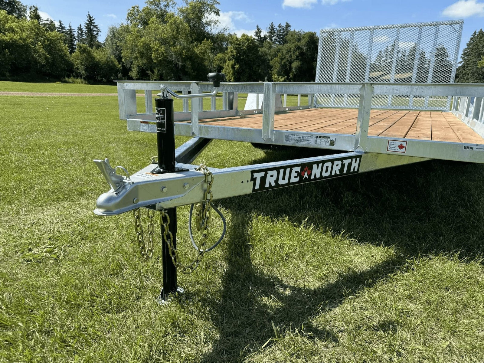 83-in x 14-ft Utility Trailer with Gate & Side ATV Ramps, Galvanized S7P1 - product image 8