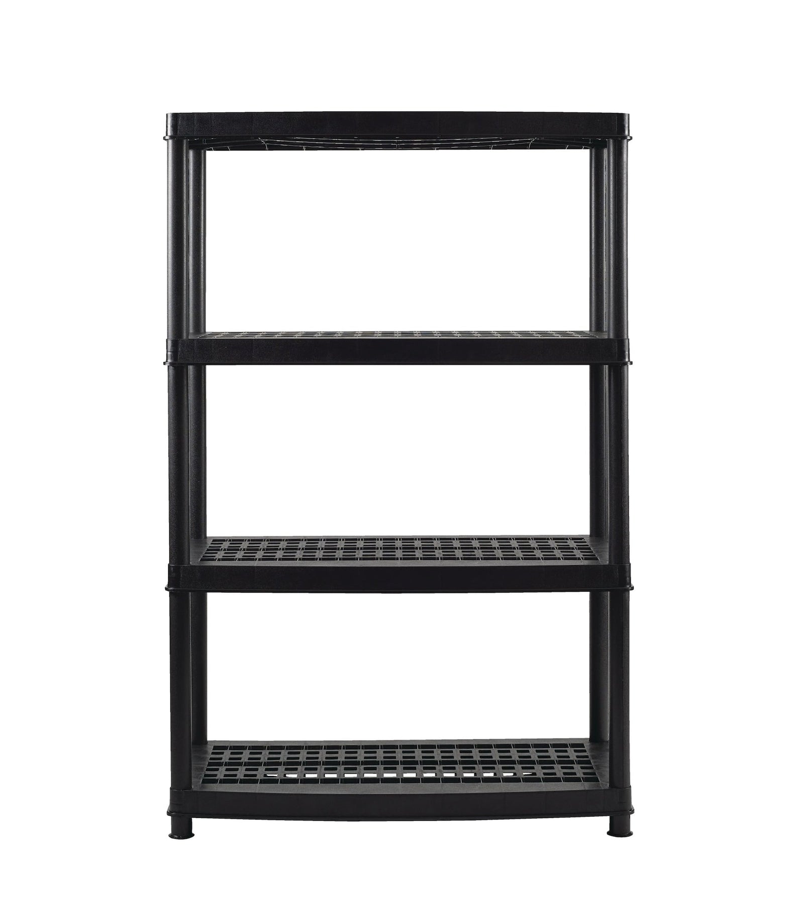 4-Shelf Resin/Plastic Storage Rack/Shelving Unit, 36 x 18 x 54-in D6P1 - product image 2