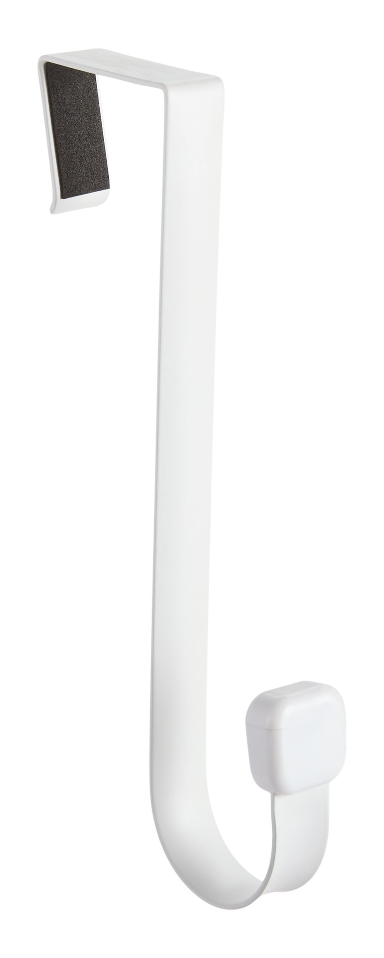 Type A Modern Over-The-Door Single Hook, White, 1-in E4C0 - product image 1