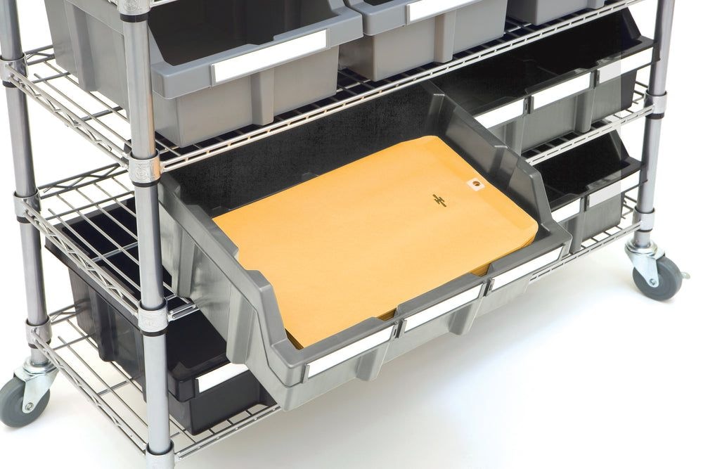 Classics 7-Tier NSF 16-Bin Rack Shelving, 36-in x 14-in x 56-in M0K1 - product image 5