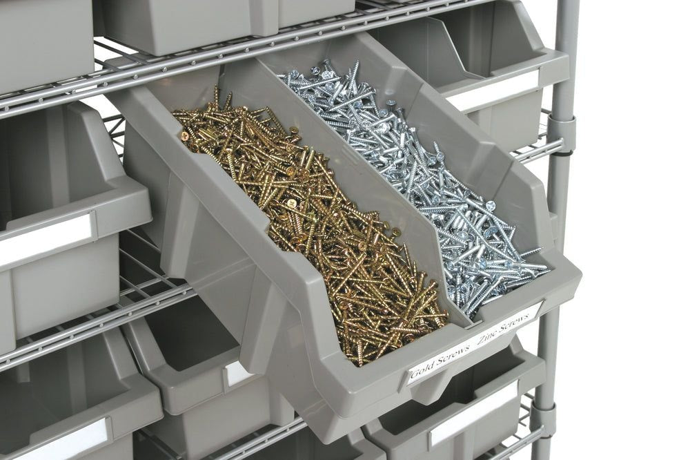 Classics 7-Tier NSF 16-Bin Rack Shelving, 36-in x 14-in x 56-in M0K1 - product image 6