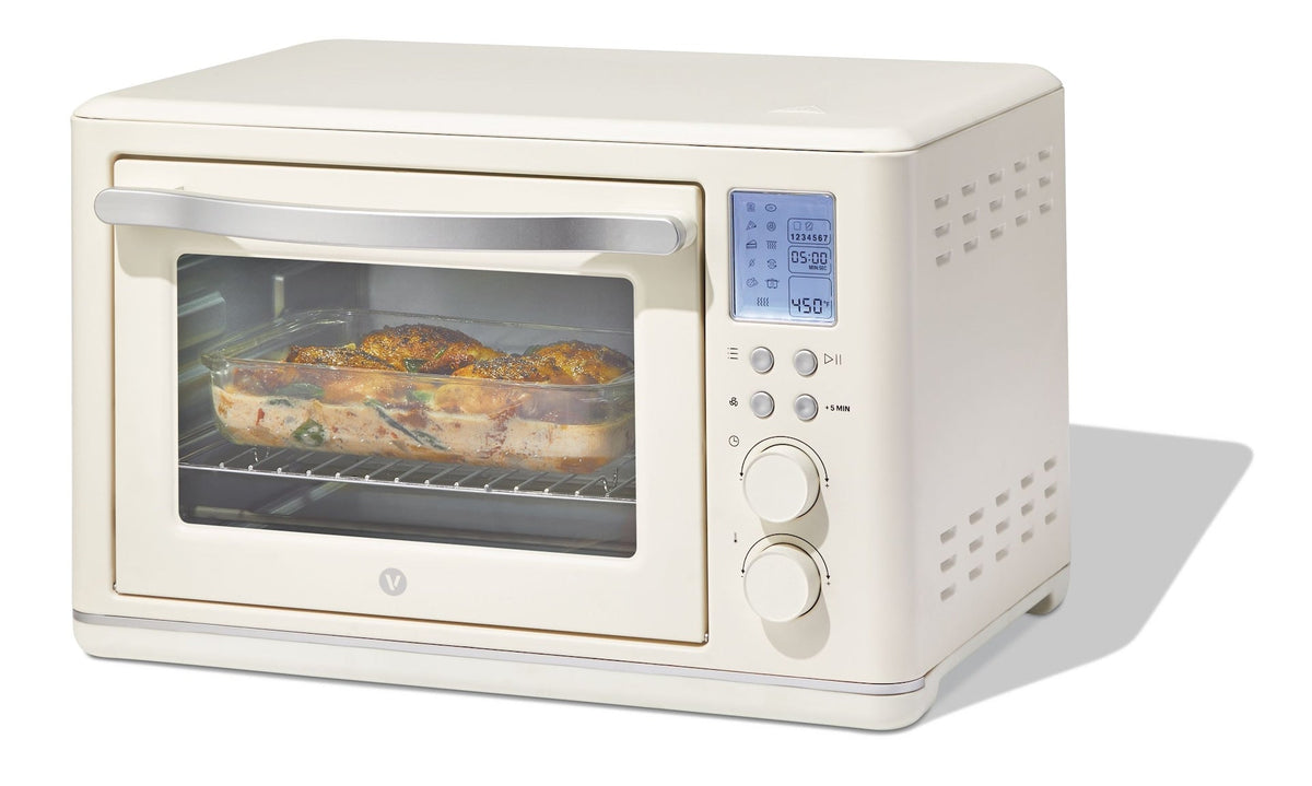 Digital Multi-Functional Air Fryer Toaster Oven with 11 Pre-Set Functions, Shortbread, 6-Slices Z2V4 - product image 4