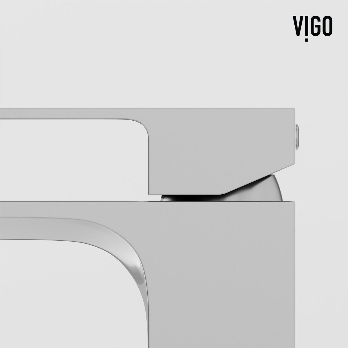 Duomo Gothic ConcretoStone Grey Bathroom Sink/Basin Set with Dunn Faucet and Rectangular Vessel H9A2 - product image 8