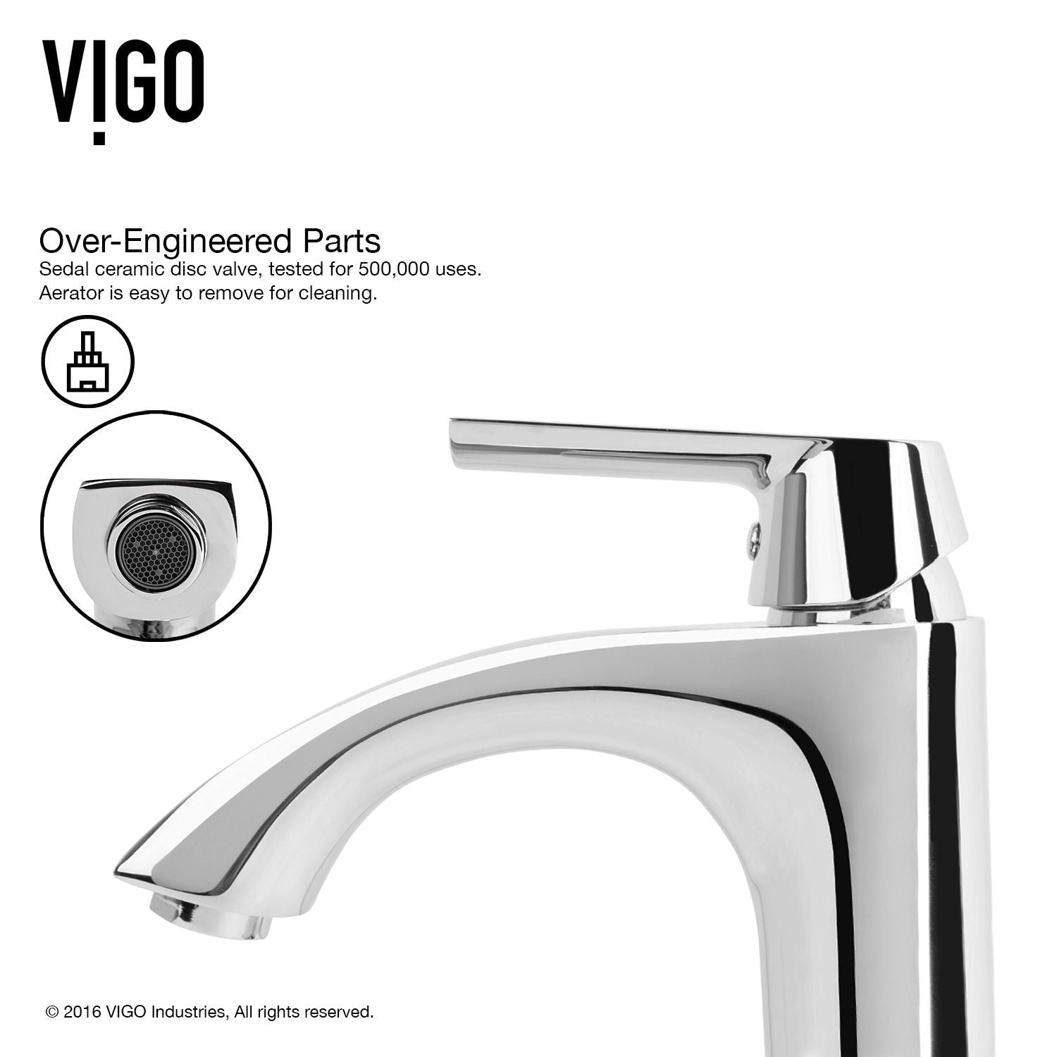 Glass Russet Brown Bathroom Sink/Basin Set with Linus Faucet and Round Vessel B2O4 - product image 5