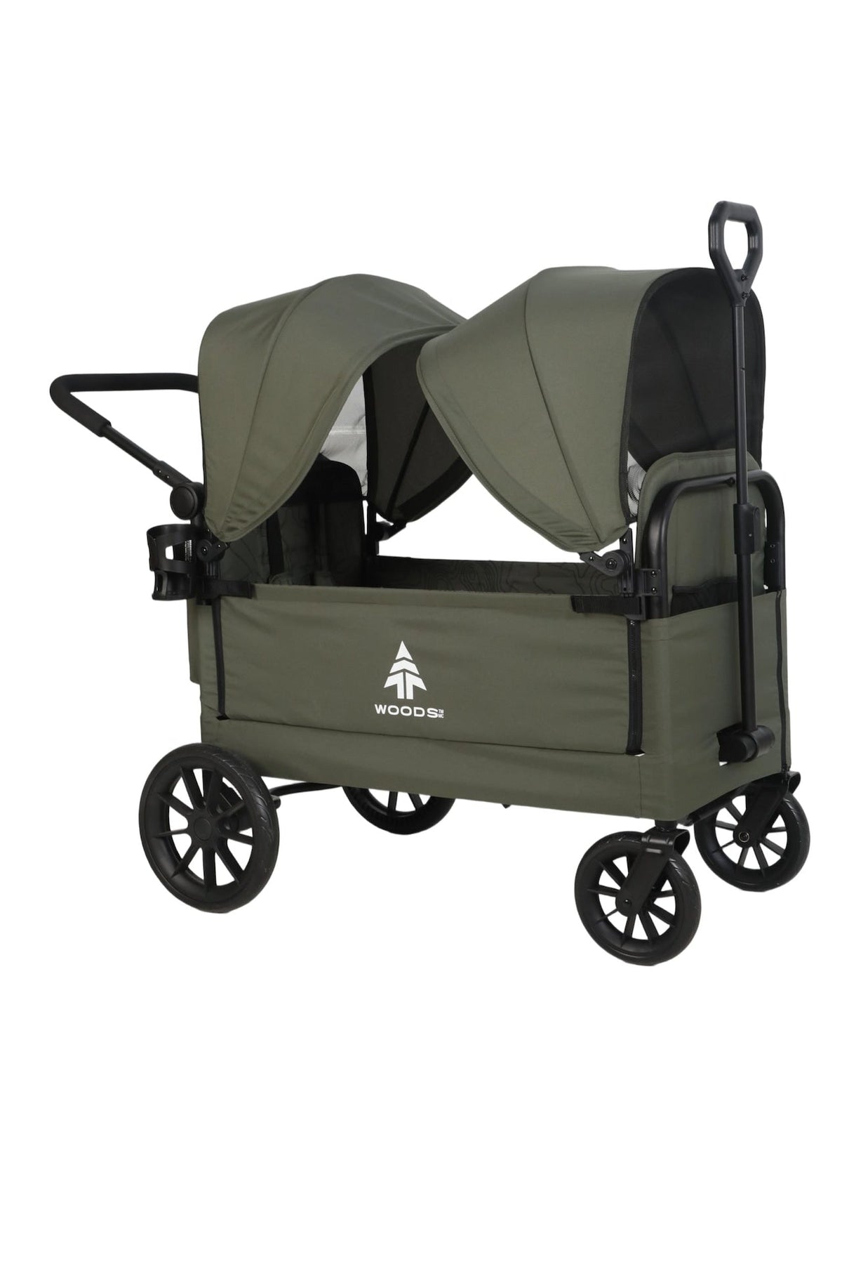 Adjustable Stroller Wagon, Green D9K0 - product image 1