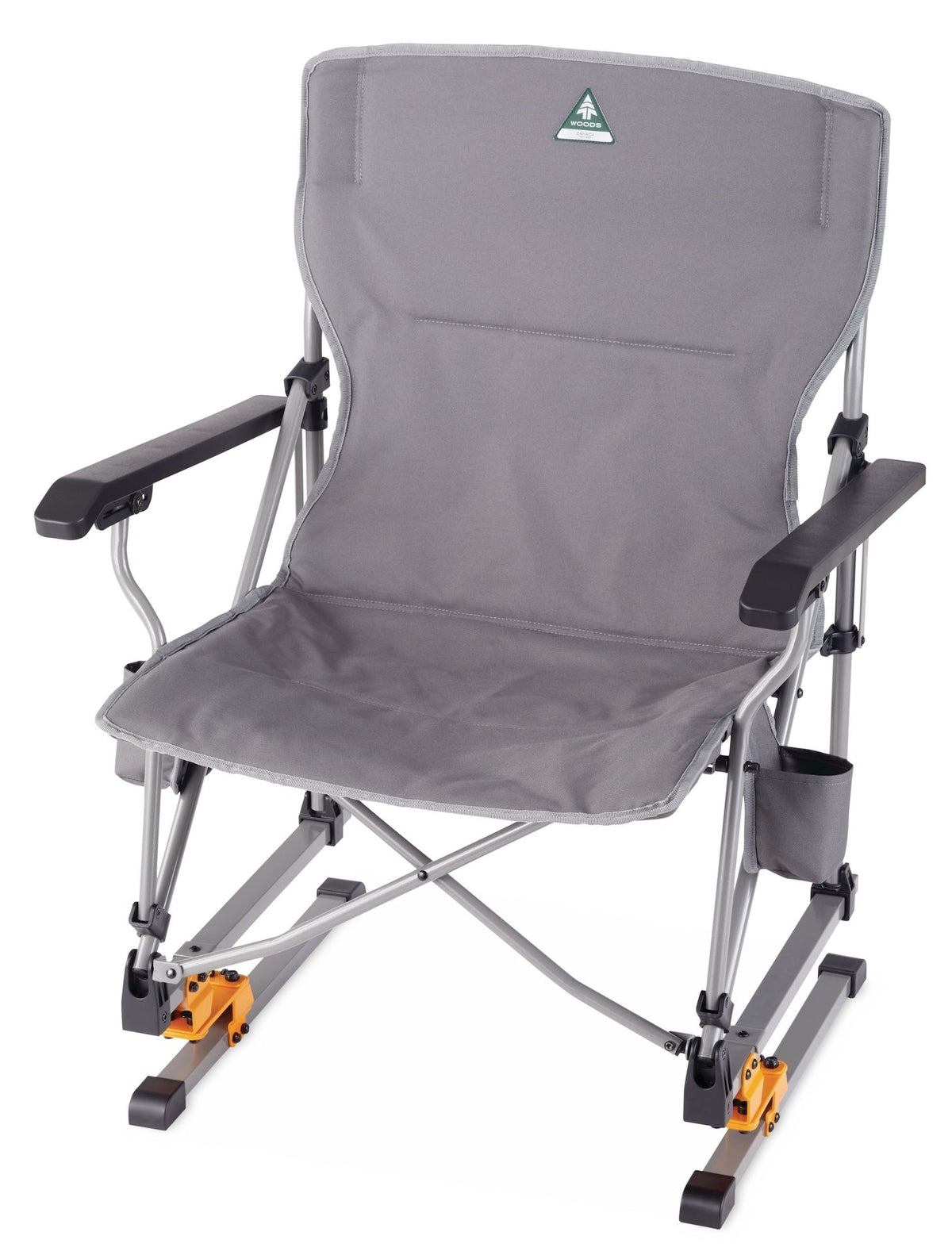 Bonavista Folding Camp Rocker Chair, Grey Z2C4 - product image 1