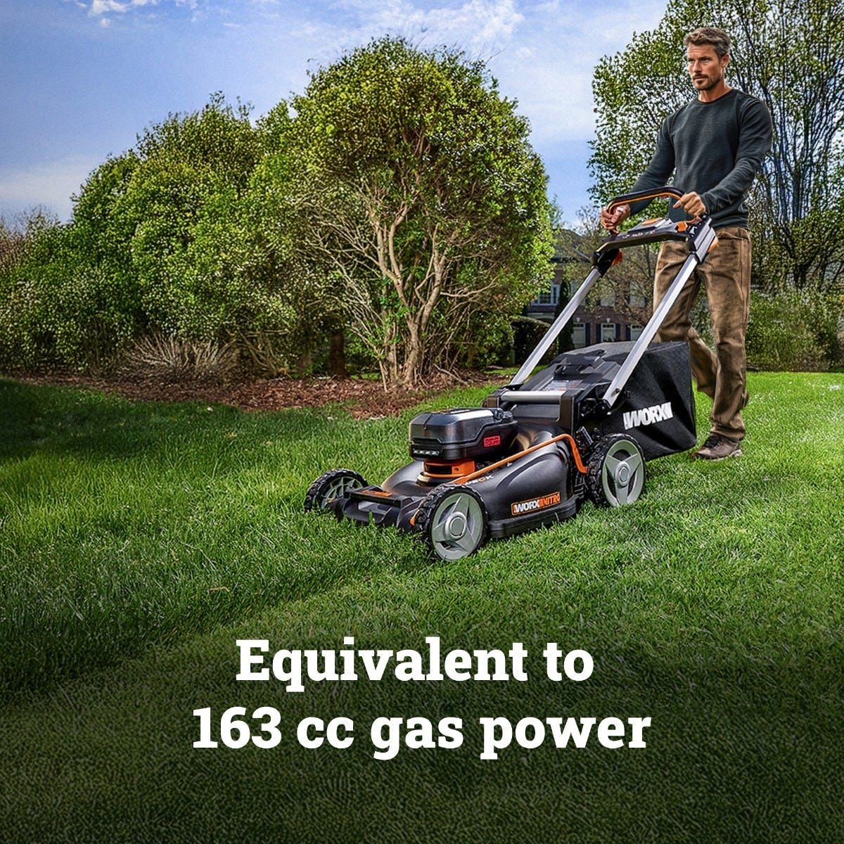 40V Nitro PowerShare 3-in-1 Self-Propelled 21-in Lawn Mower G9M7 - product image 4