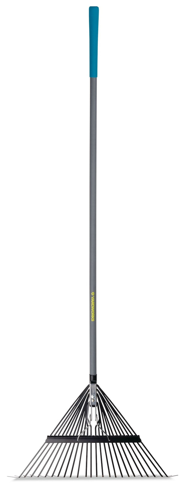 24-Tine Metal Leaf Rake with Fibreglass Shaft, 24-in C1A7 - product image 2