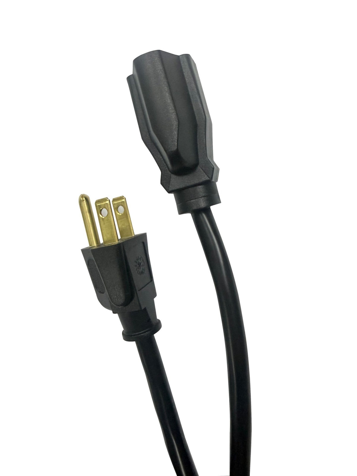 20' 16 Gauge 1-Tap Outdoor Extension Cord, Black E9N8 - product image 1