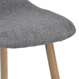 39F Charlton Fabric Dining Chair, Grey I5S5 - product image 6