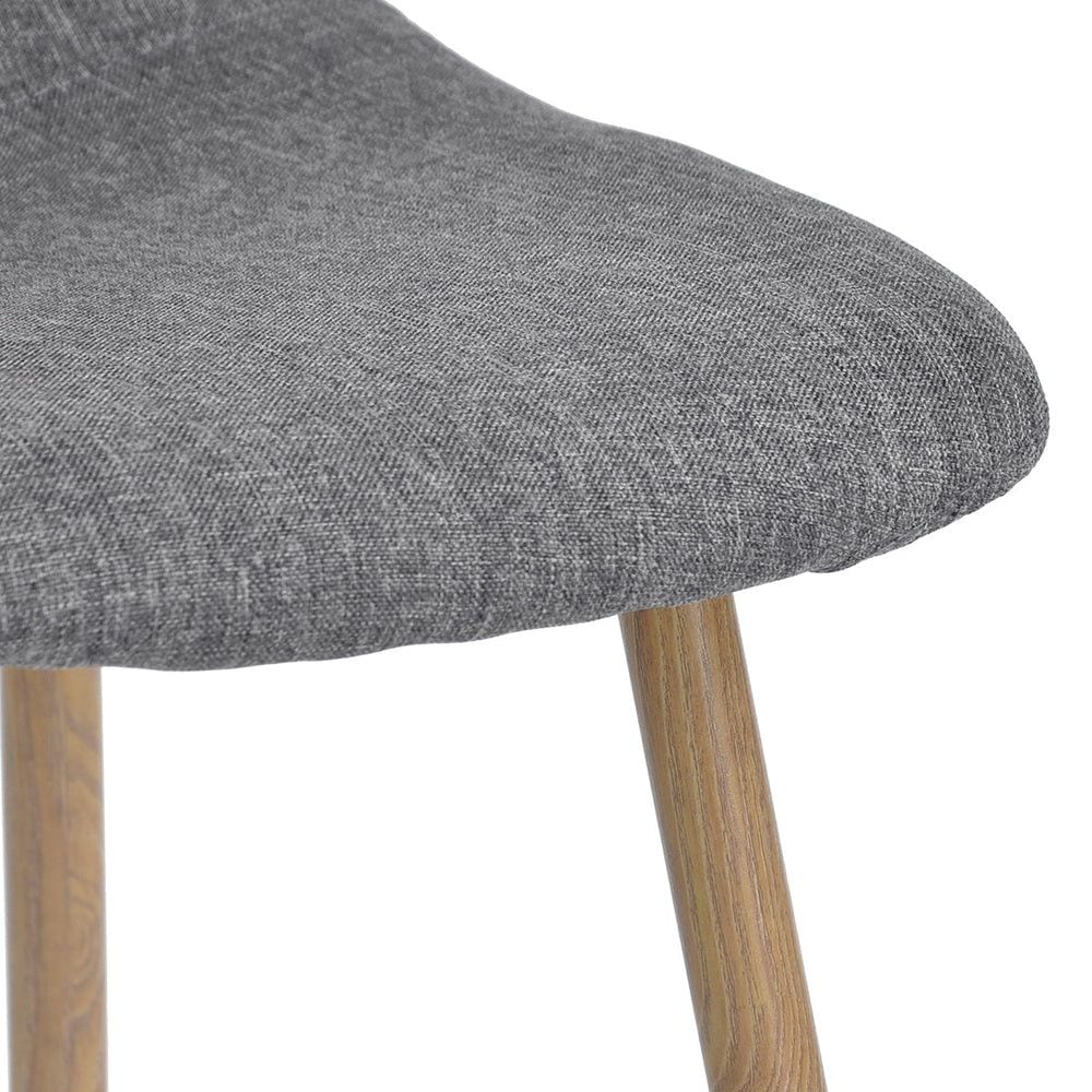39F Charlton Fabric Dining Chair, Grey I5S5 - product image 6
