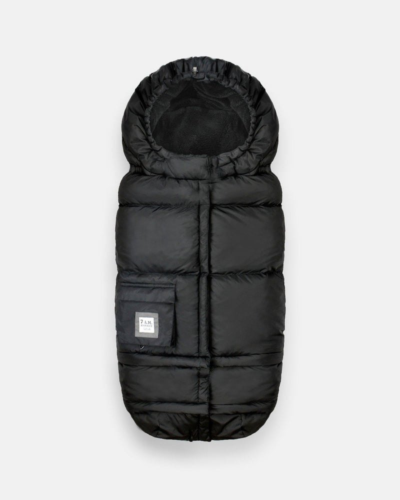 7AM Enfant Blanket 212 Evolution - Black Plush M6Q4
