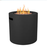 Steel Propane Fire Pit Hidden Tank in Black, 24-in P1H5 - product image 5