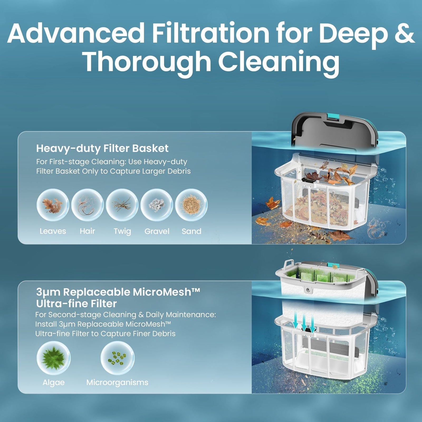 Scuba N1 Max Cordless Robotic In-Ground Robotic Pool Cleaner for In-Ground Pools up to 2150 sq. Ft X6E6 - product image 3