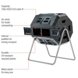 Tumbling Composter with Two Chambers W4B6 - product image 3