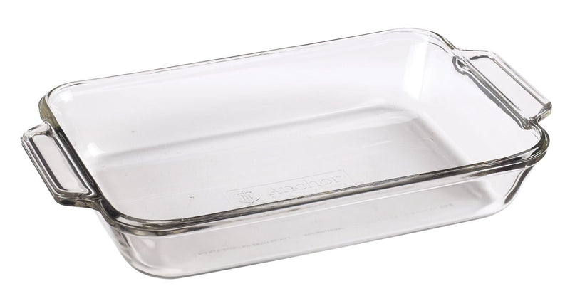 Oven Originals Glass Rectangular Utility Dish, 2-L V9J3