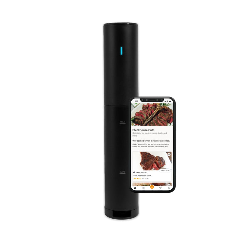 Culinary Sous Vide Precision Cooker Mini, Black N8L9