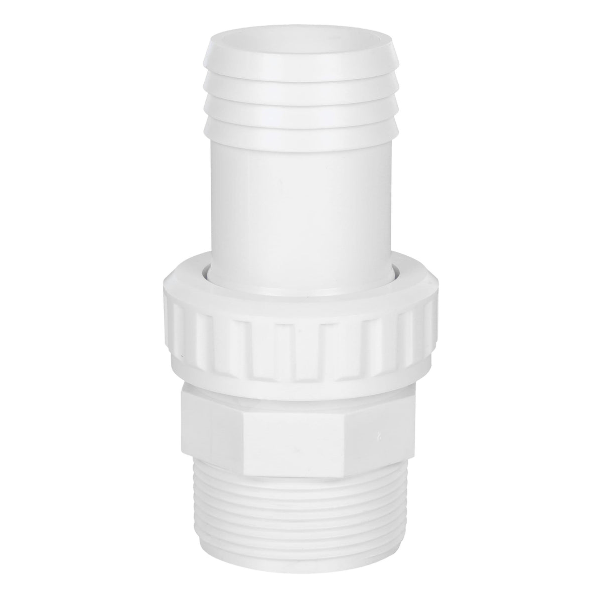 ABS Quick-Connect Barbed Adaptor Threaded 1.5" M6Z7 - product image 1
