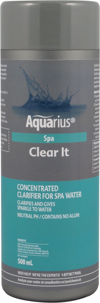 Clear It Concentrated Spa Clarifier, 500-mL X3M7 - product image 1