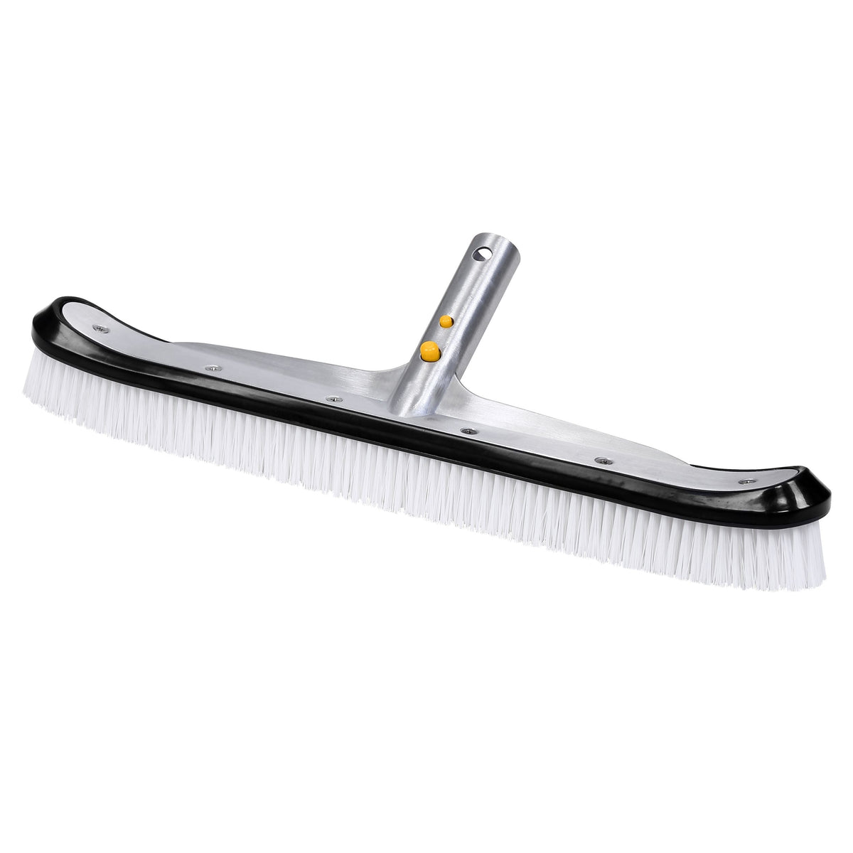 Deluxe Aluminum Swimming Pool & Spa Brush, 18-in J2X4 - product image 1