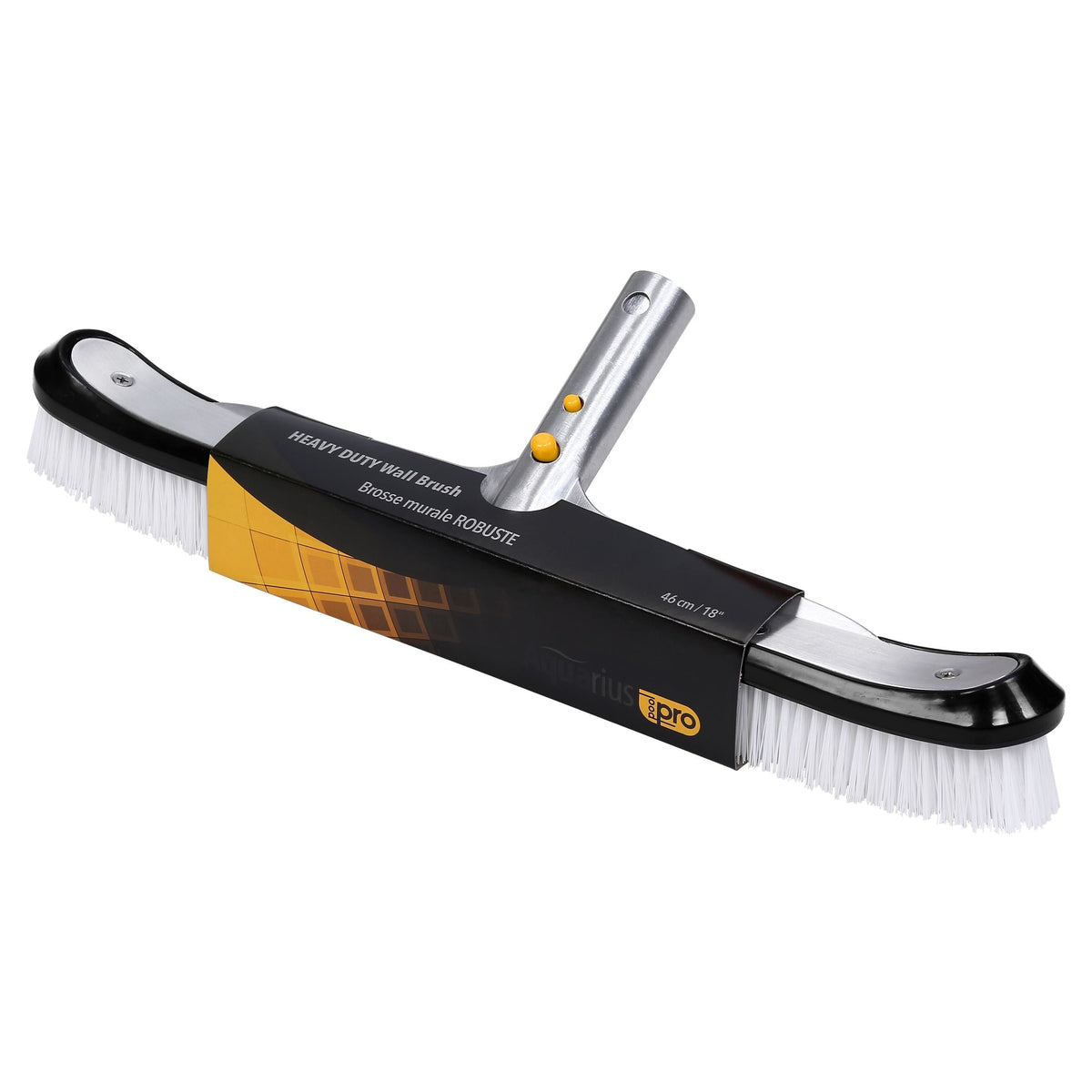 Deluxe Aluminum Swimming Pool & Spa Brush, 18-in J2X4 - product image 4