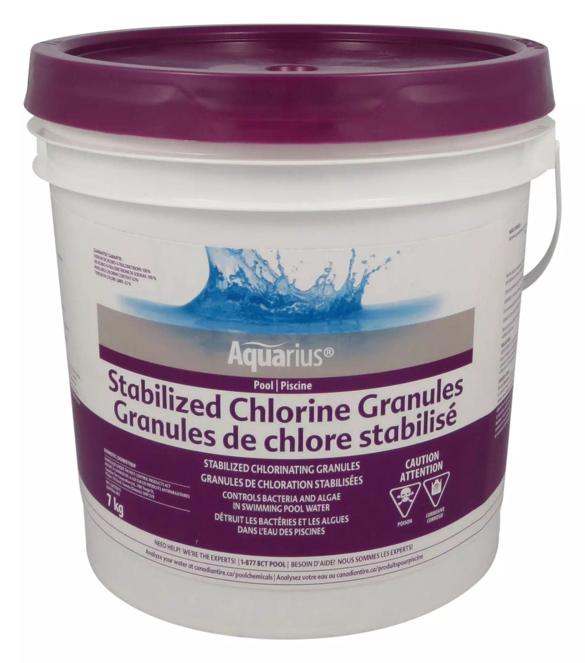 Pool Stabilized Granular Chlorine, 7kg G8E4 - product image 1