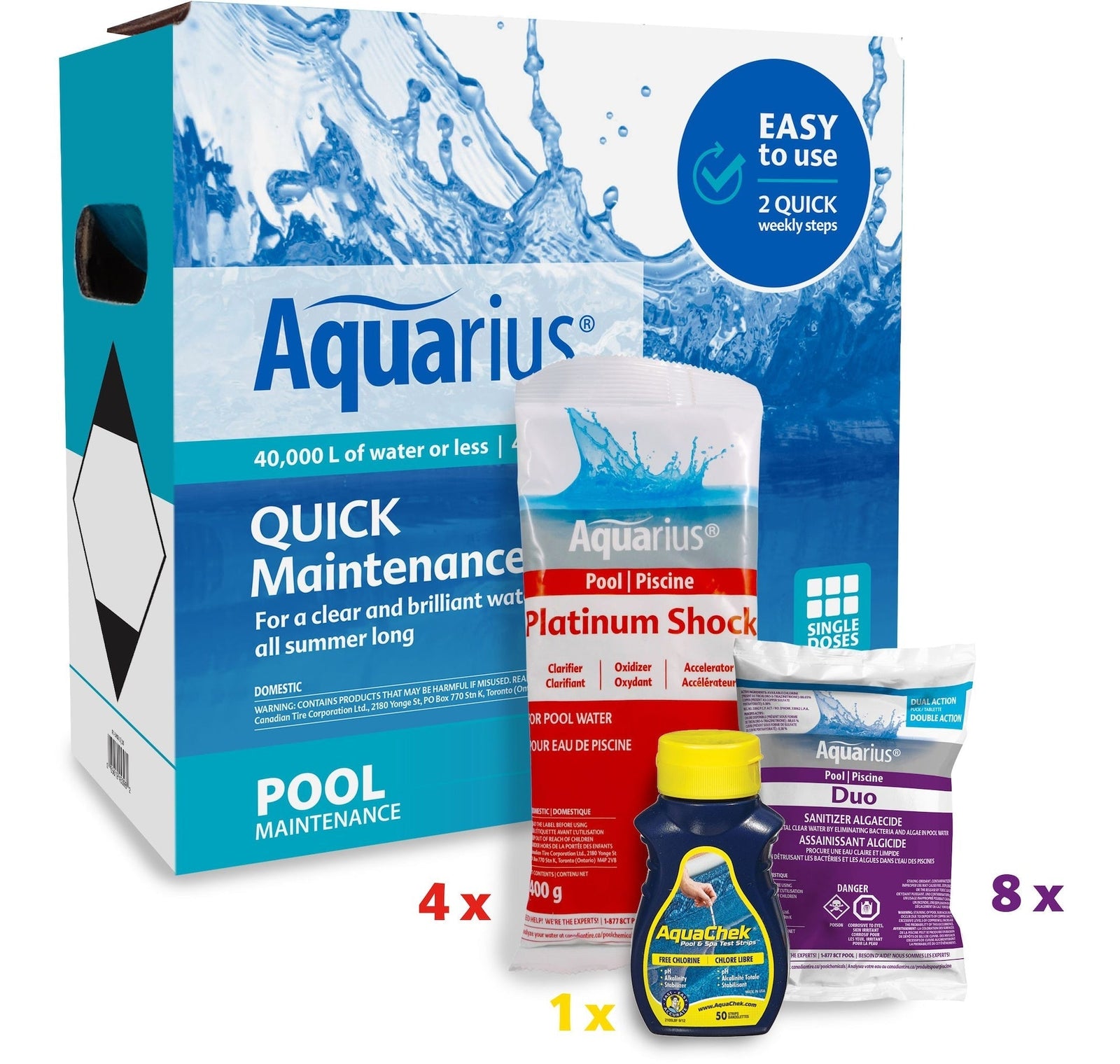Quick Maintenance Kit for Swimming Pool K1X1 - product image 2