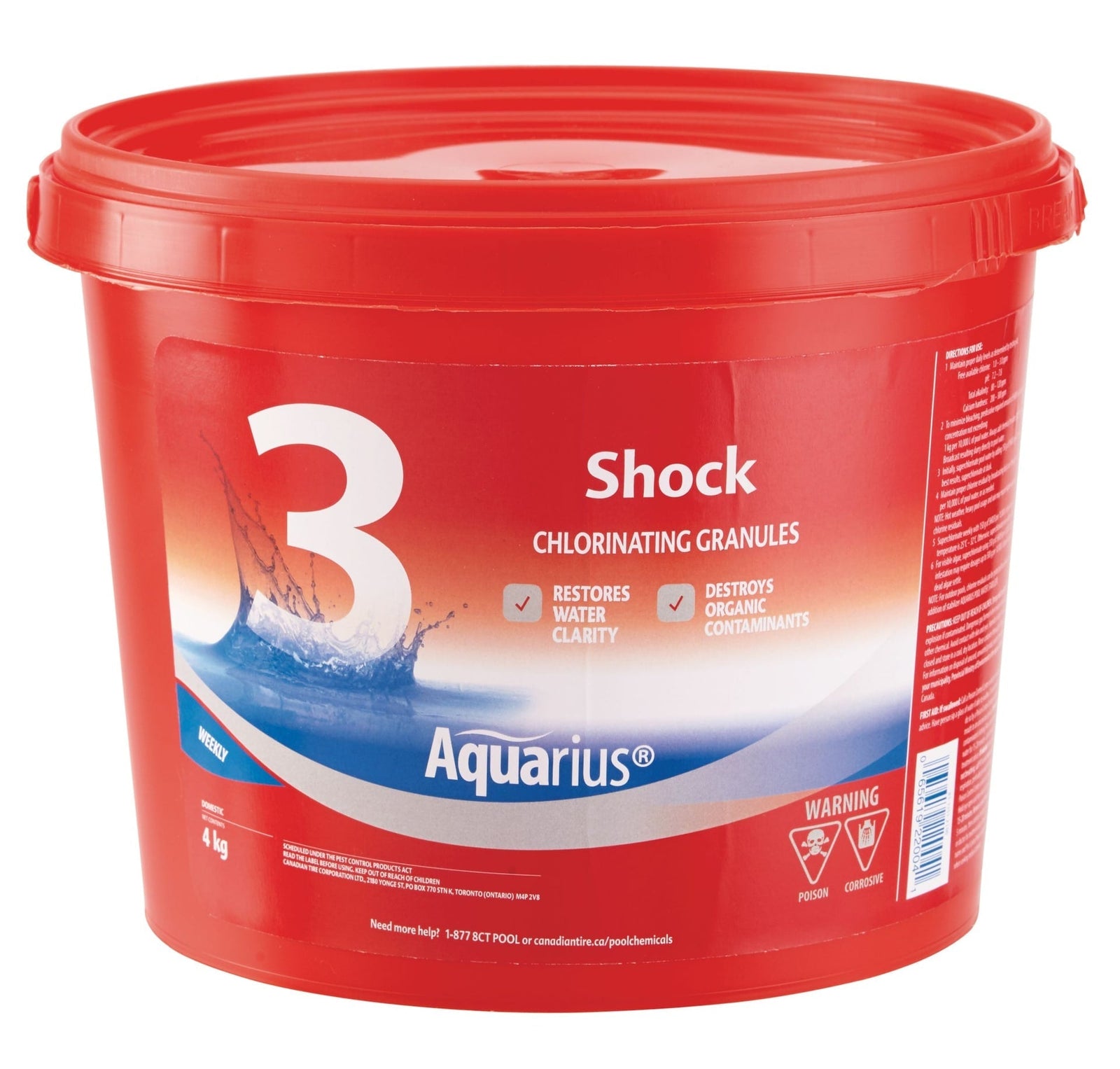 Step 3 Shock Chlorinating Granules, 4-kg O1Q0 - product image 2