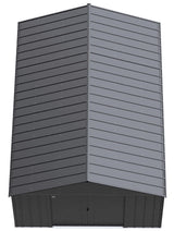 Classic 12x17-ft Charcoal Corrosion-Resistant Metal Shed D1M7 - product image 3
