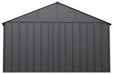Classic 12x17-ft Charcoal Corrosion-Resistant Metal Shed D1M7 - product image 5