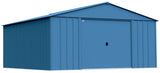 Classic 14x14-ft Blue Grey Corrosion-Resistant Steel Shed N2D8 - product image 2