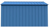 Classic 14x14-ft Blue Grey Corrosion-Resistant Steel Shed N2D8 - product image 5