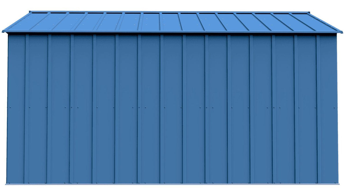 Classic 14x14-ft Blue Grey Corrosion-Resistant Steel Shed N2D8 - product image 5